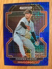 2022 Prizm Draft Picks Baseball Blue Mojo #PDP22 Cooper Hjerpe