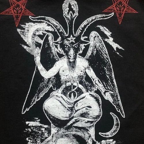 Camiseta Baphomet Solve Et Coagula S a 2XL Pentagrama Invertido Sigilo Arco a Ninguno - Imagen 4 de 6
