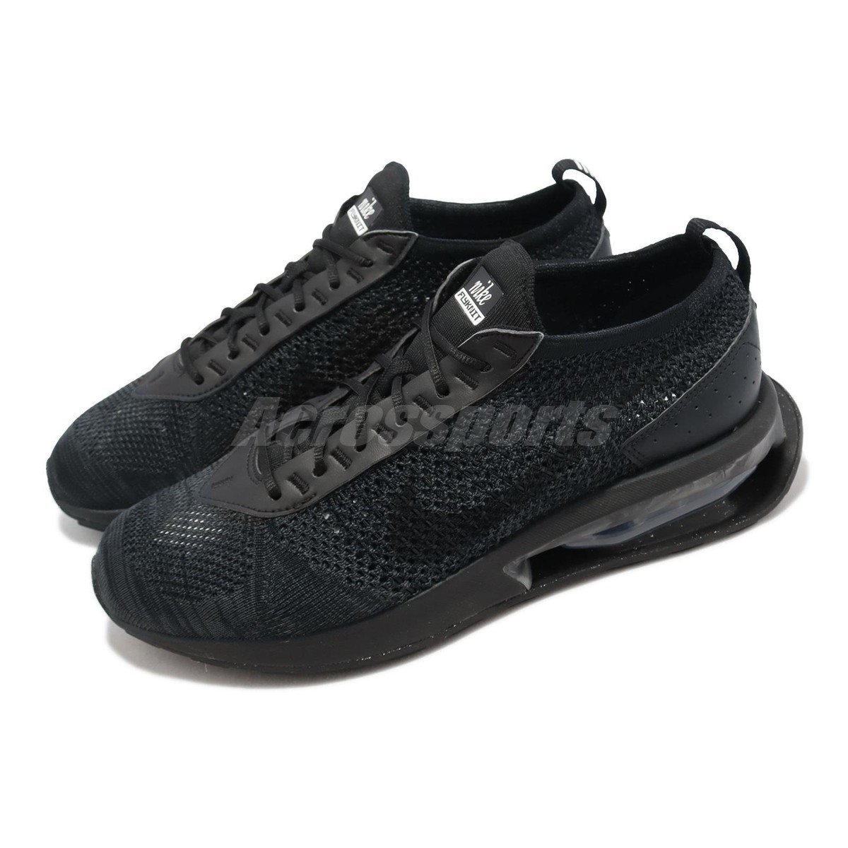 Nike Air Max Flyknit Racer Black White Men Casual Lifestyle