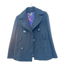 Vintage Womens Dolce & Gabbana Wool Jacket Coat Blazer Black Size 40