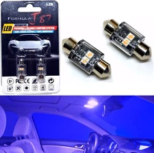 LED Light Canbus Error Free DE3175 5W Purple Two Bulb Interior Map Upgrade Lamp