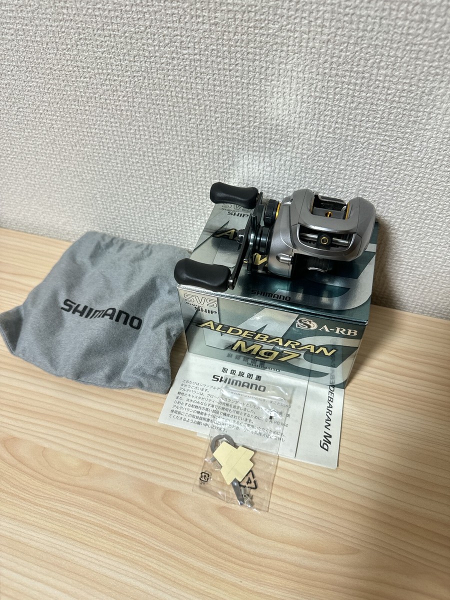 Shimano 09 Aldebaran Mg7 Right Handed Bait Casting Reel From