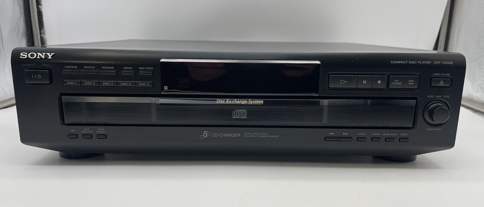 Sony 5 CD Carousel CDPCE335 Digital CD Changer No Remote Tested eBay