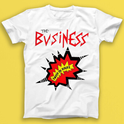 T-Shirt The Business Smash The Discos Punk Rock Musik Geschenk 2106