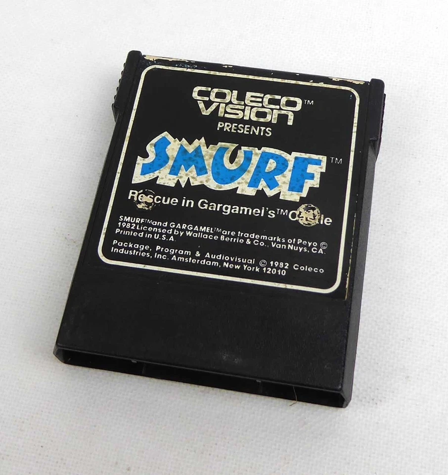 CBS Colecovision Spiel -- SMURF -- (no Atari) - Schlümpfe - Bild 1 von 1