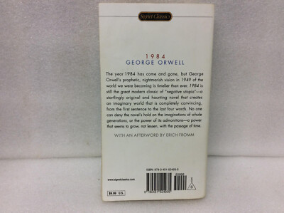 1984 by George Orwell - Signet Classics (Paperback 1977) | eBay