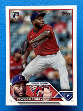 Xzavion Curry 2023 Topps #513 Cleveland Guardians