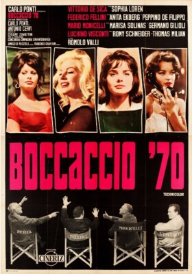 BOCCACCIO 70 FILM Ryce - POSTER HQ 50x70cm eines KINO POSTER