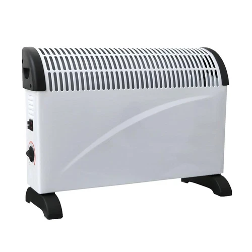 Convector Radiator Adjustable Thermostat Carry Handles Standing Heater 2000W - Picture 1 of 5