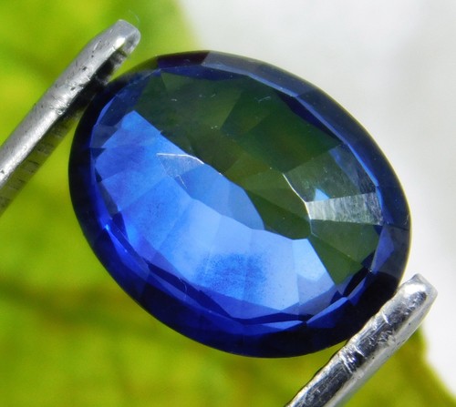 5,90 Ct NATURALE ZAFFIRO BLU CEYLON FORMA OVALE "CERTIFICATO INCLUSO" - Foto 3 di 3