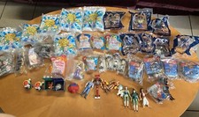 HUGE LOT 70 VTG 90-23 McD  s Happy Meal Toys Burger King Disney Marvel Pokemon  