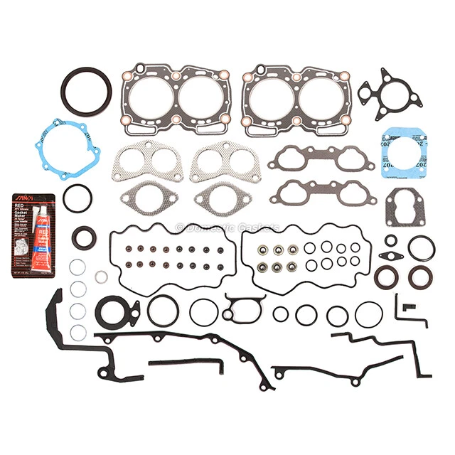 Juego completo de juntas de grafito SOHC para Subaru Legacy Impreza 2,2 L 90-98 EJ22E Foto 2 de 4