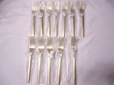 PROJECT 62 DUX CHAMPAGNE STAINLESS DINNER FORK CHINA 12-pieces
