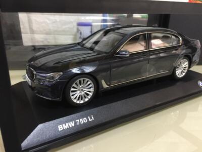 1/18 BMW All New 7 Series 750 Li 2017 Diecast Car Model Toy White