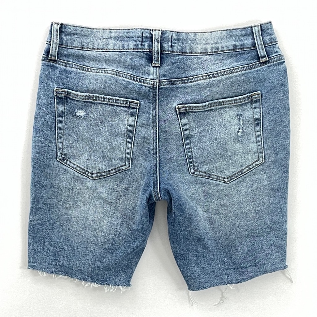 Denim - Shorts Broken SHORTS Rhinestone NO | Short Sky Night Dutch