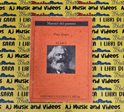 Book Libro MARX peter singer 1982 MAESTRI PASSATO OXFORD UNIVERSITY PRESS (L94)