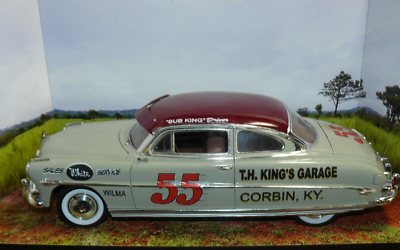 1/18 Fabulous Hudson Hornet #55 race car ready to go to the next