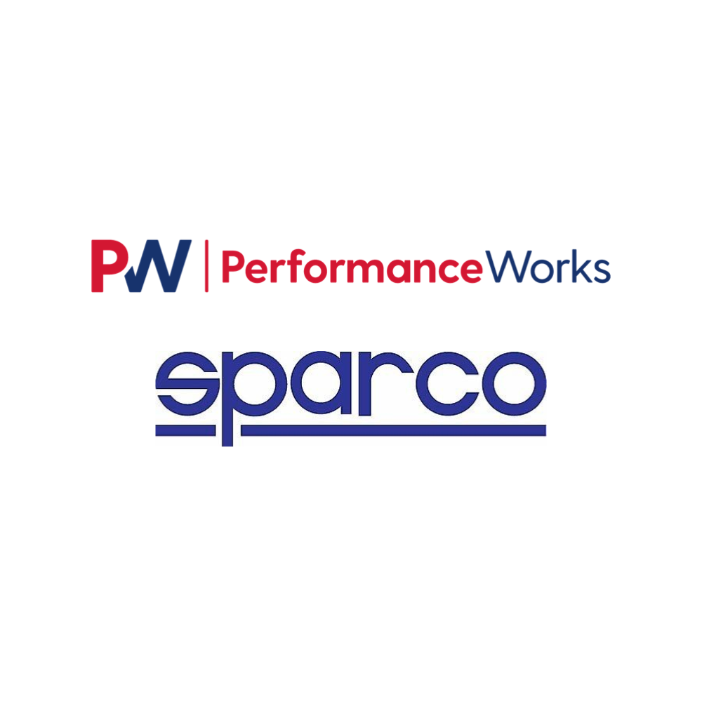 Sparco 6Point 3" Competition Harness Set, Aluminum CamLock, Black