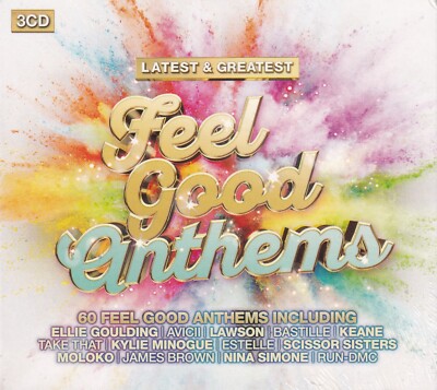 Feel Good Anthems 3 CD Box 60 Songs Best of Album Gute Laune Musik NEU #T1855
