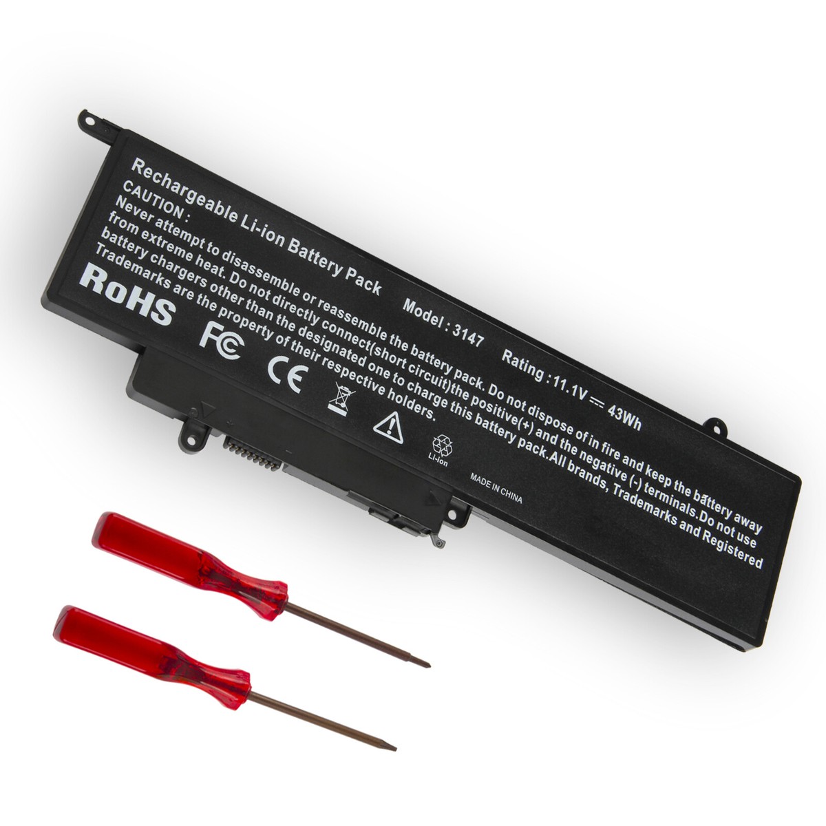 Gk5ky 11.1V 43wh Battery For DELL Inspiron 13 7347 13-7352 3147 3000 11 3152 Series 04k8yh 92nct 092nct 4k8yh P20t