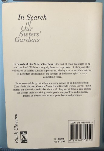 In Search of Our Sisters' Gardens by Various (Paperback, 2000) - Picture 2 of 2