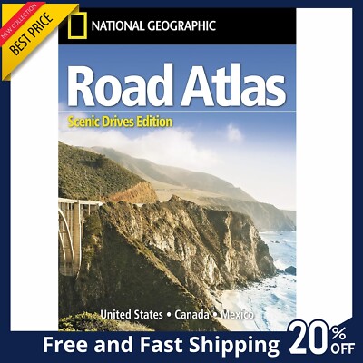 Rand Mcnally USA Road Atlas 2025 BEST Large Scale Travel Maps United States NEWW