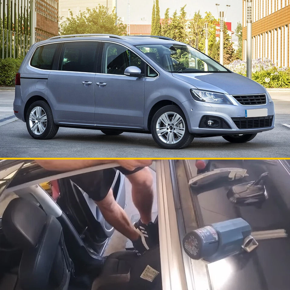 Parasol techo corredizo negro para cubierta Audi Q5 2010-17/VW Tiguan 2010 2011 2012-2016 Foto 4 de 4