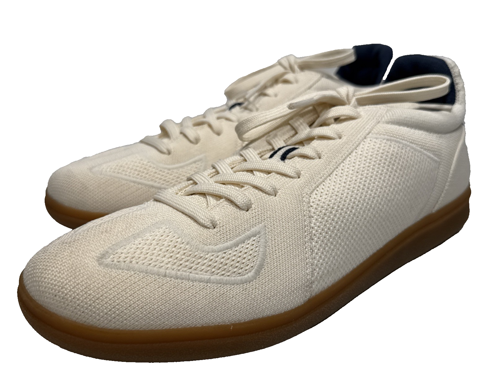 SAOLA ROTHY'S Sneakers Casual Sportive Stringate Bone Blu Off White Scarpe Uomo Tg 11