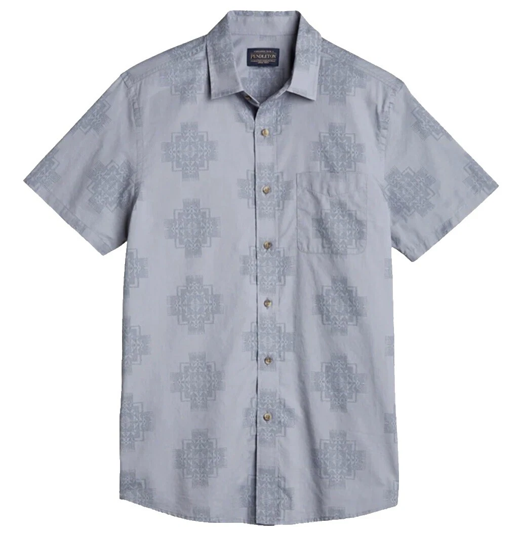 Pendleton Algodón Informal Con Botones camisas para hombres