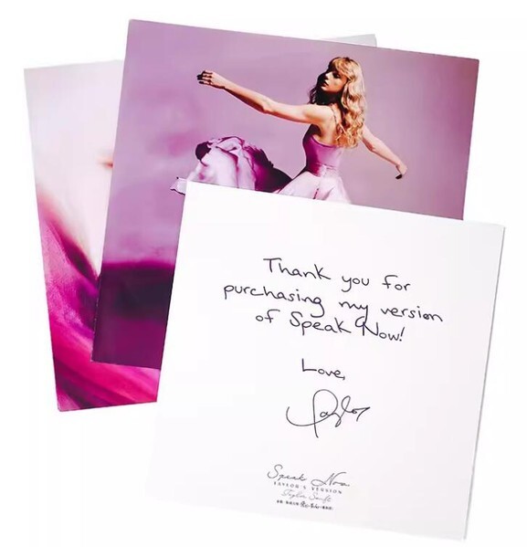 Taylor Swift Speak Now Taylor's Version China Numbered Orchid