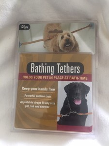 dog bathing tether