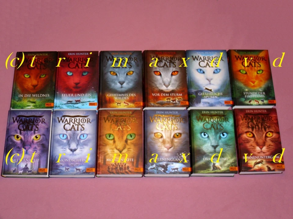 Warrior Cats Staffel 1 & 2 Die neue Prophezeiung (Erin Hunter) _ Gebunden