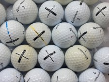 TAYLORMADE DISTANCE PLUS GOLF BALLS GRADE A/GRADE B LAKE BALLS 50 PACK  FREE P&P