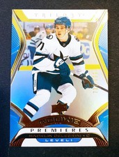Macklin Celebrini 2024-25 Upper Deck Trilogy Level 1 Rookie #737/999 SP RC