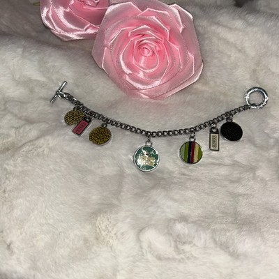 Vintage Coach Charm Bracelet