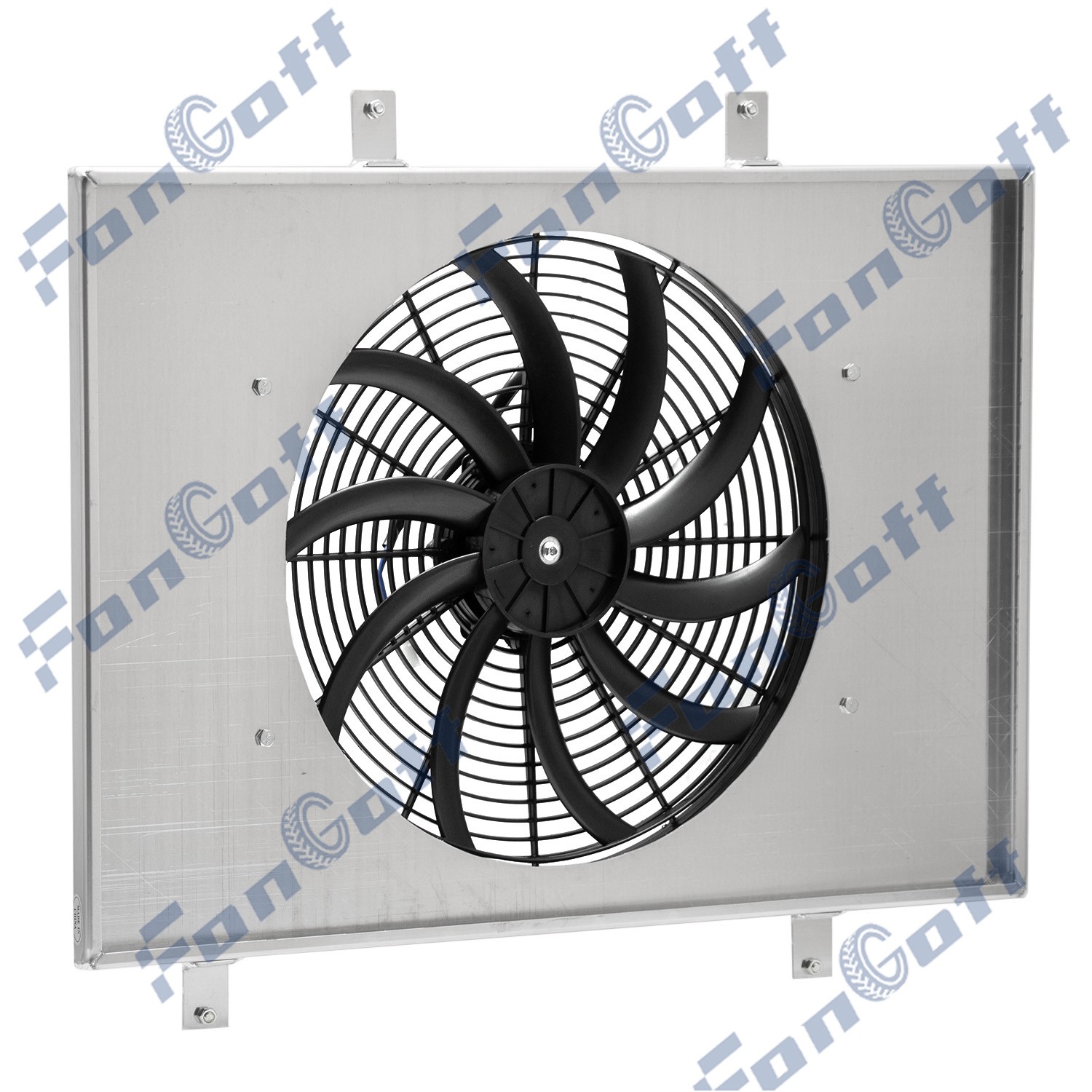 Shroud+Electric Fan for 1999-2003 01 02 Dodge Ram 1500 2500 3500 Van Truck 5.9L thumbnail 9