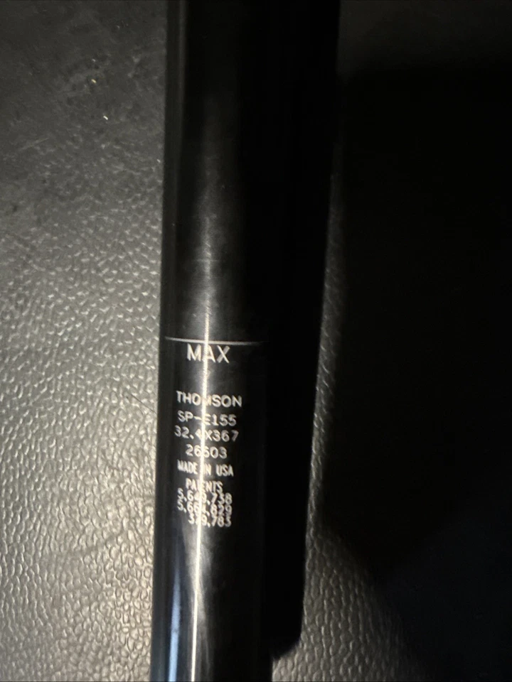 Assento Thompson Elite liga superleve 32.4/367 sem cortes - Imagem 2 de 4