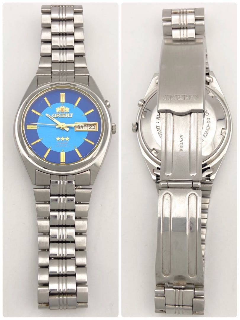 Working condition Orient Three Star Automatic Wri… - image 9