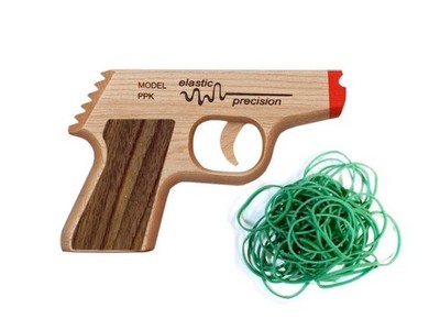 Rubber Band Gun - Elastic Precision Model PPK