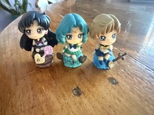 Sailor Pluto, Sailor Neptun Und Sailor Uranus Nachgemachte Petit Chara Figuren
