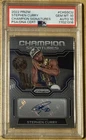 Stephen Curry PSA 10 Auto 10 Champion Signatures 2022 Prizm Low Pop Night Night