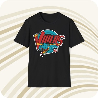 Detroit Vipers 1994 IHL Classic Cut Hockey Club T-Shirt - Red Wings