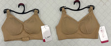 Ingrid Isabel Women s 2-Pack Nursing Pumping Bras Small Nude NWT