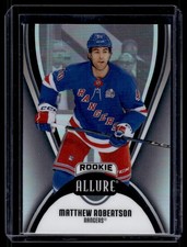 2025-26 Upper Deck Allure Balck Rainbow Matthew Robertson Rookie #113