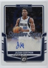 2024-25 Panini Donruss Optic Signature Series Jazian Gortman #SS-GOT Auto 02qt