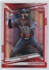 2022 Panini Elite Extra Edition Status Red /299 Cade Hunter #153 0sm2