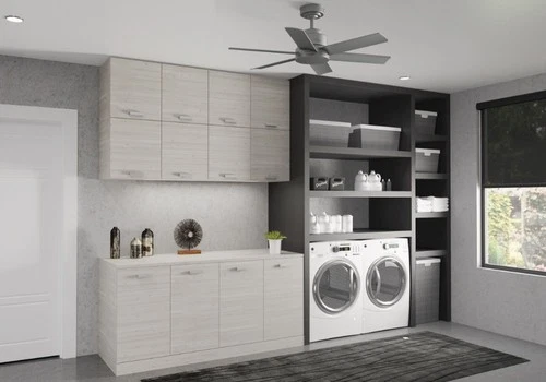 Hunter Fans - Kennicott 44 Inch Ceiling Fan with Wall Control-Matte Silver - Picture 2 of 4