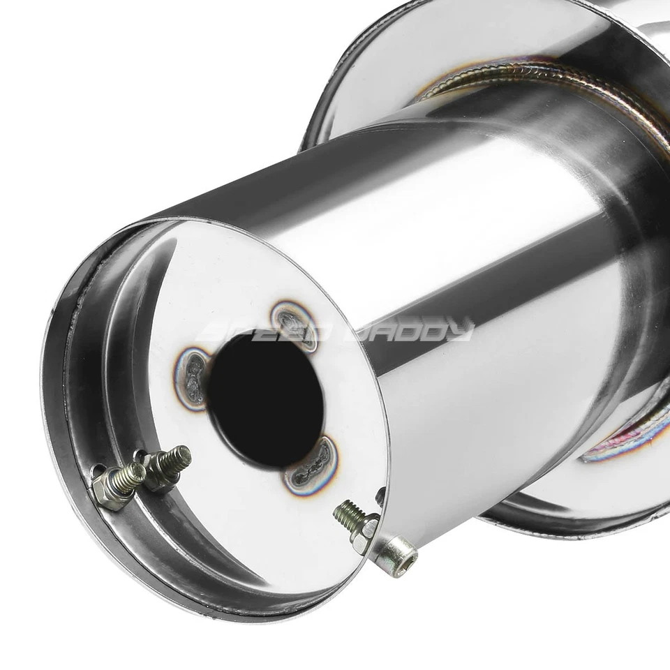FOR 06-11 HONDA CIVIC EX/LX/DX FG1 R18 1.8 4" MUFFLER TIP RACING CATBACK EXHAUST - Image 2 of 4