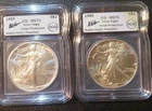 1989 Initial Production $1 American Silver Eagle ICG MS70 A Hutto Signed GS $550