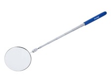 BlueSpot Tools Large Inspection Mirror 360&Acirc;&deg; Adjustable Twin Ball Joints 85mm
